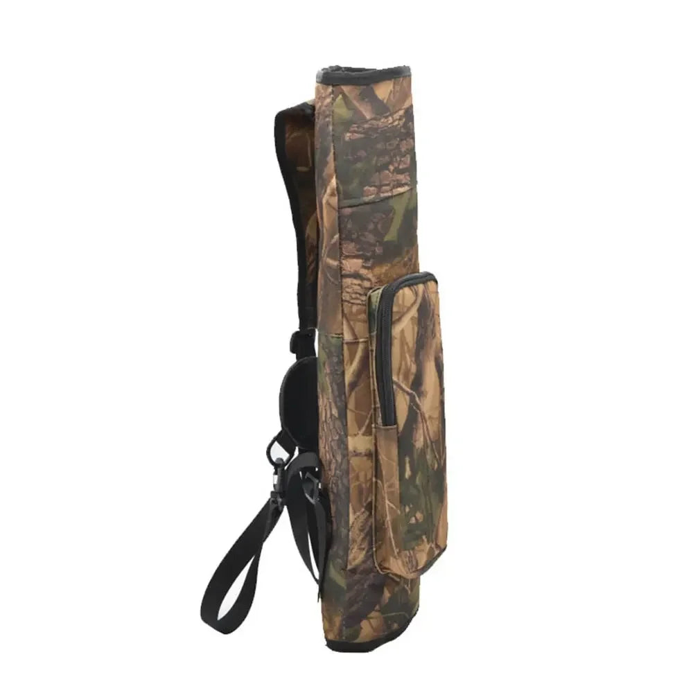 Archery Arrow Quiver Backpack Shoulder Bag - Holds 40 Arrows - For Compound and Recurve Bow Hunting