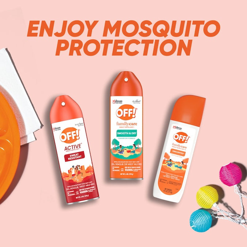 Outdoor Bug Repellent Spray - 6-Oz