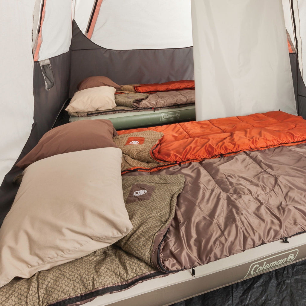 Large Capacity Weather Master Dome Camping Tent with Hinged Door for 10 People