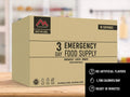 3-Day Emergency Food Supply Kit with Freeze Dried Meals - 18 Servings
