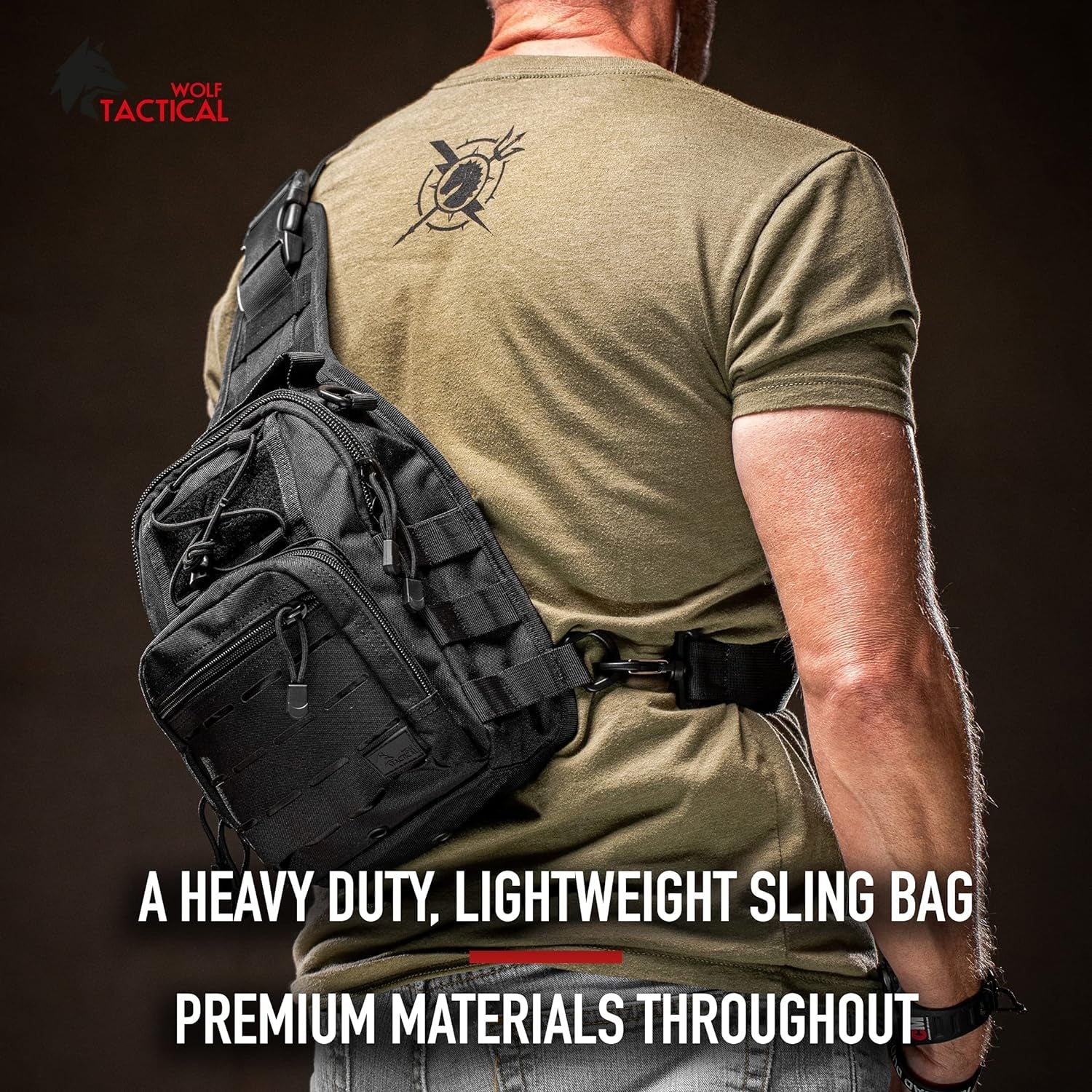 Concealed Carry Shoulder Bag for Range, Travel, Hiking, and Outdoor Sports