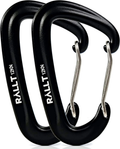 Heavy Duty 12Kn Carabiner Clip for Hiking, Hammock, and Backpacking - Lightweight Aluminum Camping Accessory