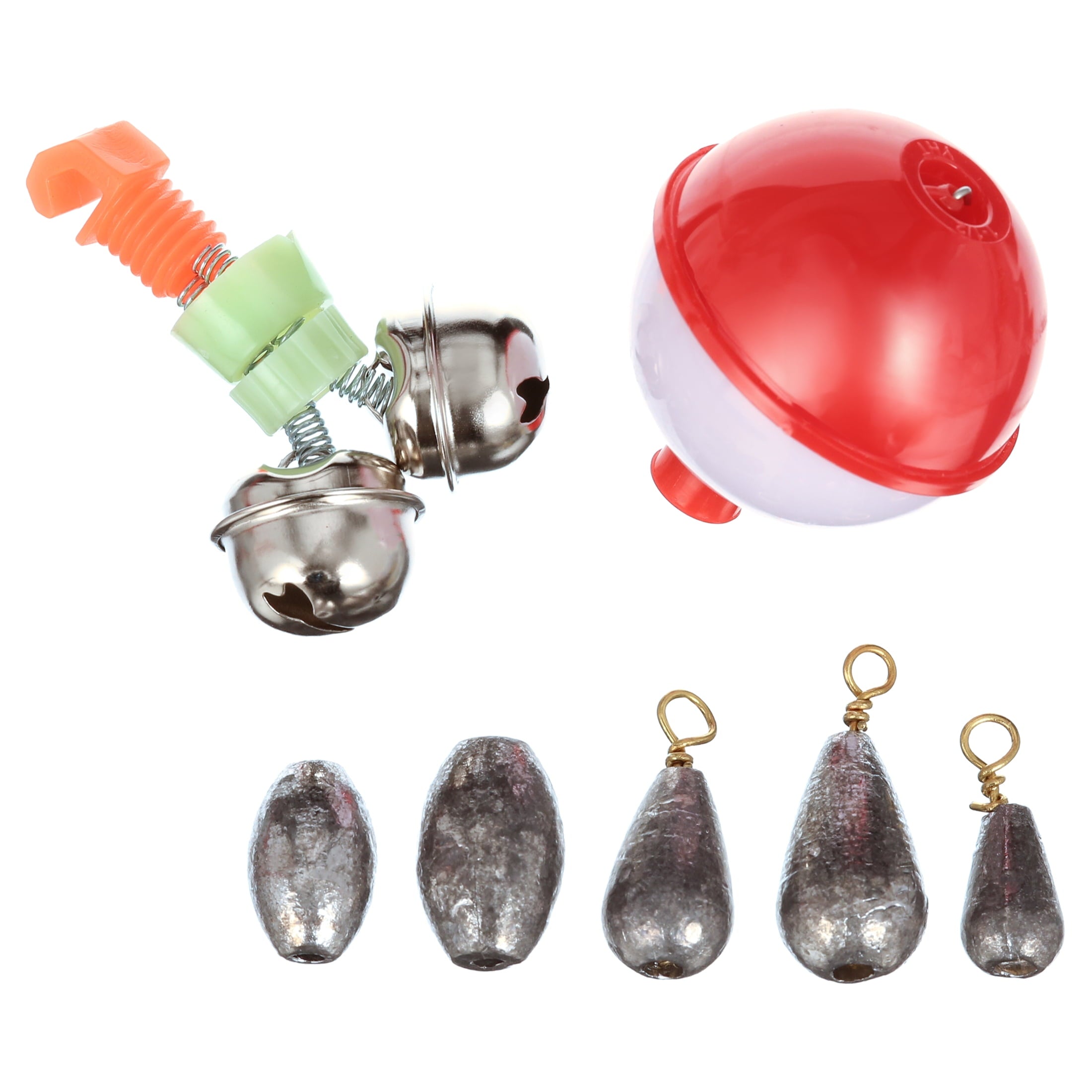Comprehensive Catfish Tackle Kit with 38 Assorted Pieces