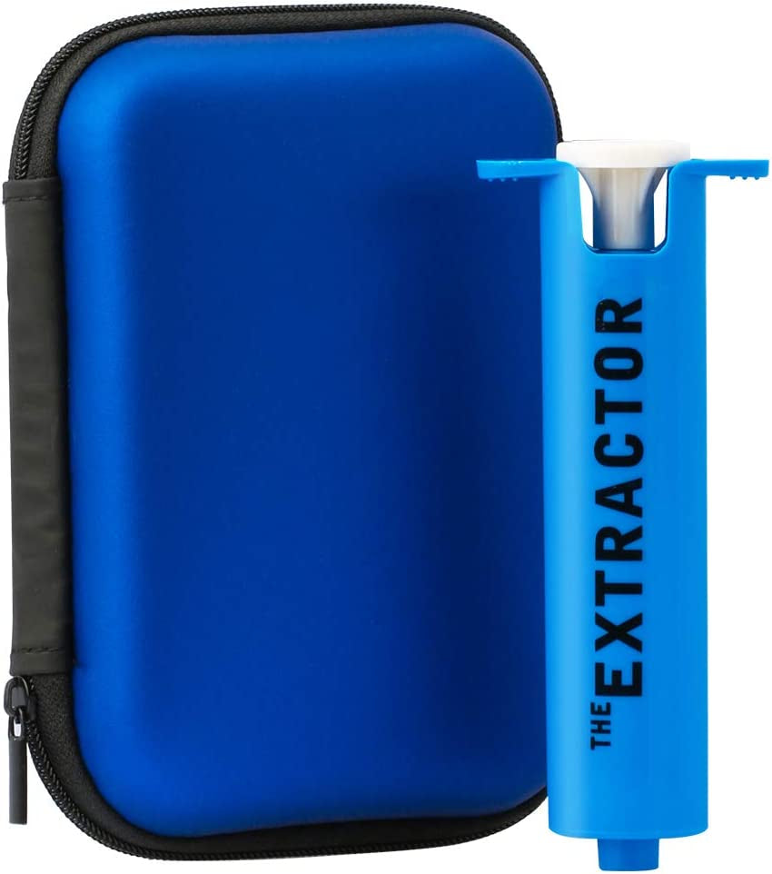 Emergency First Aid Kit with Venom Extractor Suction Pump and CPR Face Shield - Ideal for Hiking, Backpacking, and Camping