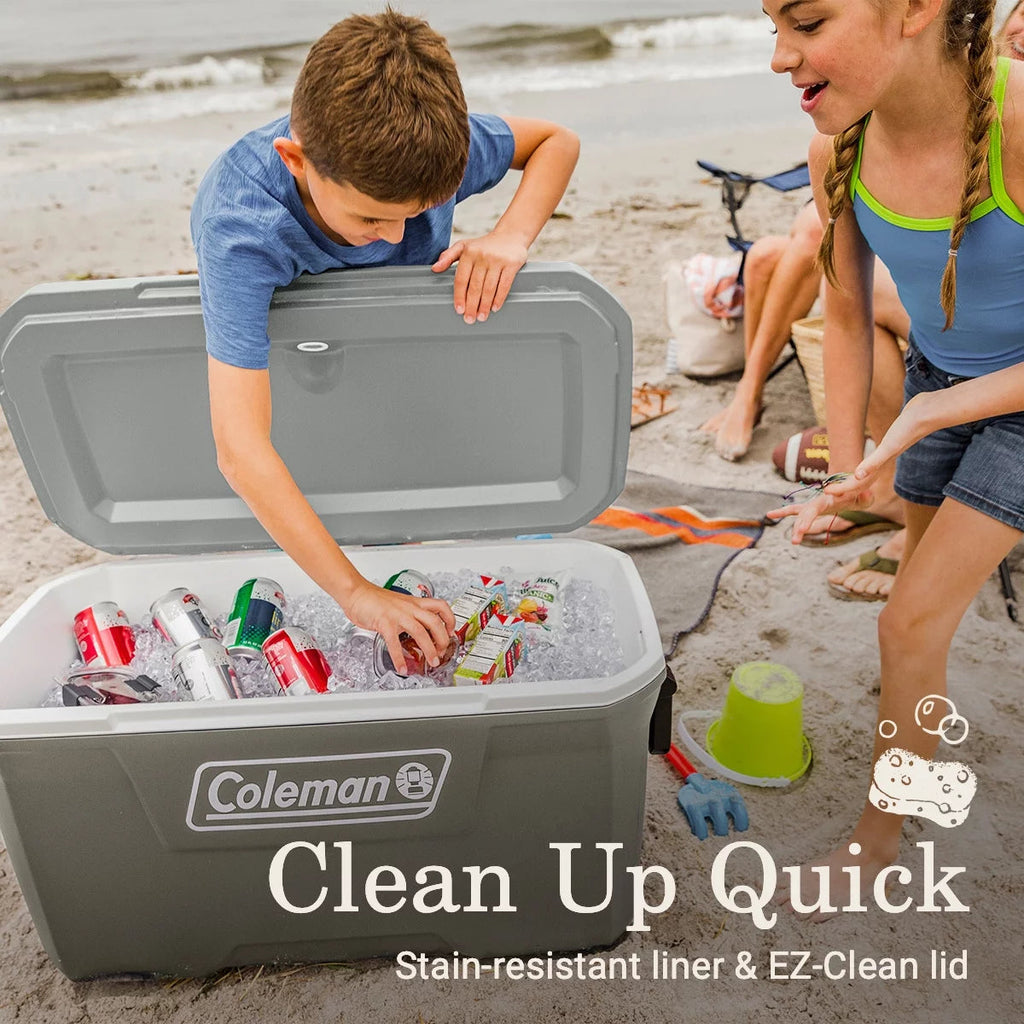 316 Series 70 Quart Hard Chest Cooler in Silver Ash