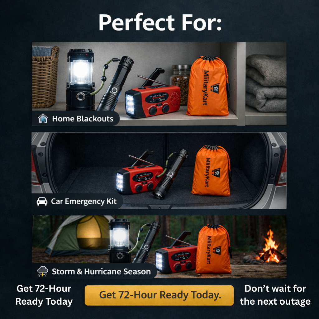Ultimate Power Outage Kit - 72-Hour Blackout Bag
