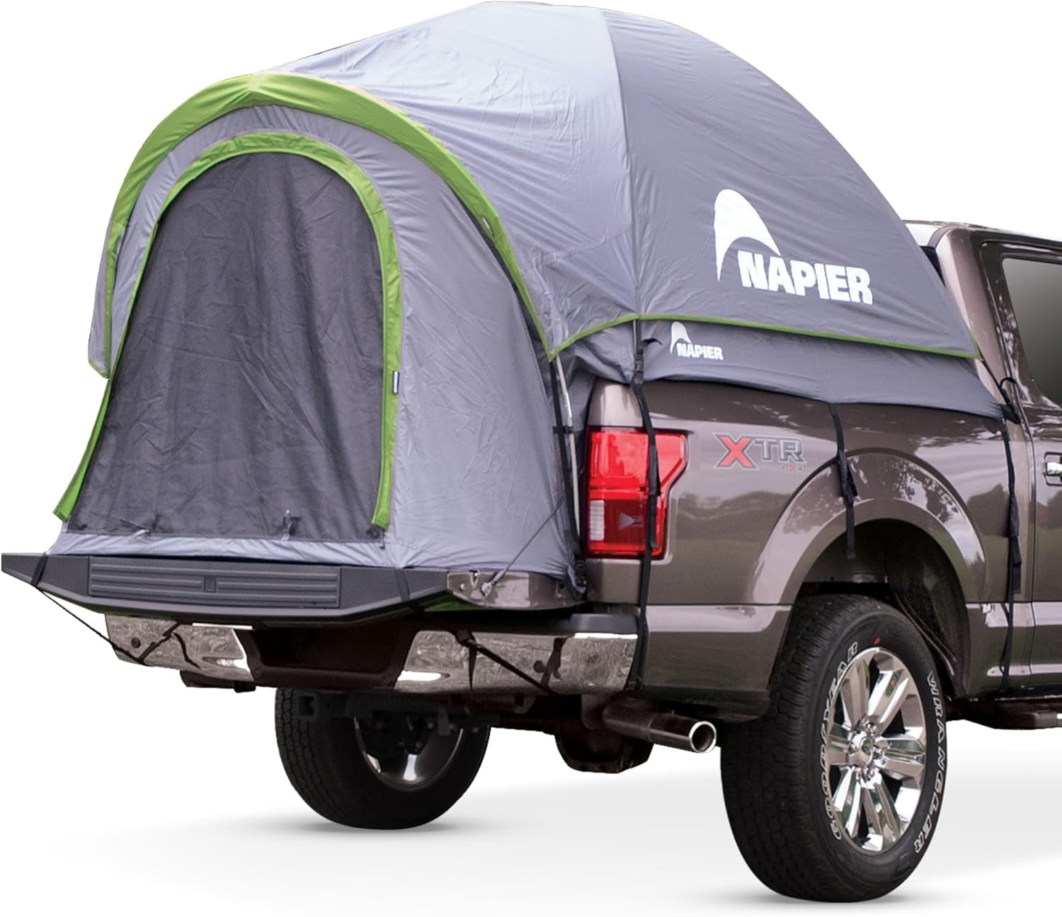 Backroadz Truck Bed Camping Tent with Waterproof Coating - Comfortable and Spacious 2 Person Tent for Full Size and Long Beds