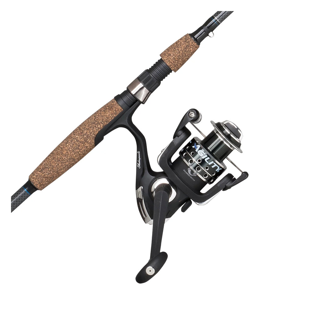 7-Foot Agility Spinning Fishing Rod and Reel Combo