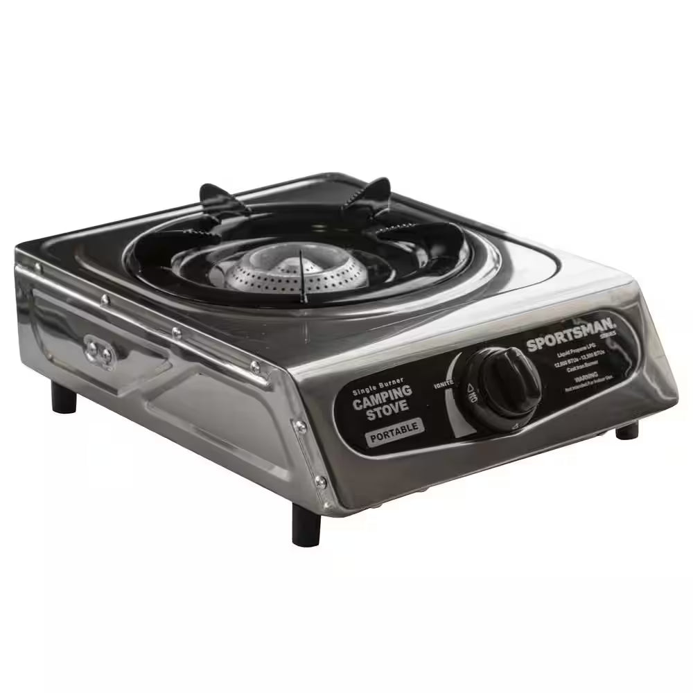 Adjustable Single Burner Camping Stove