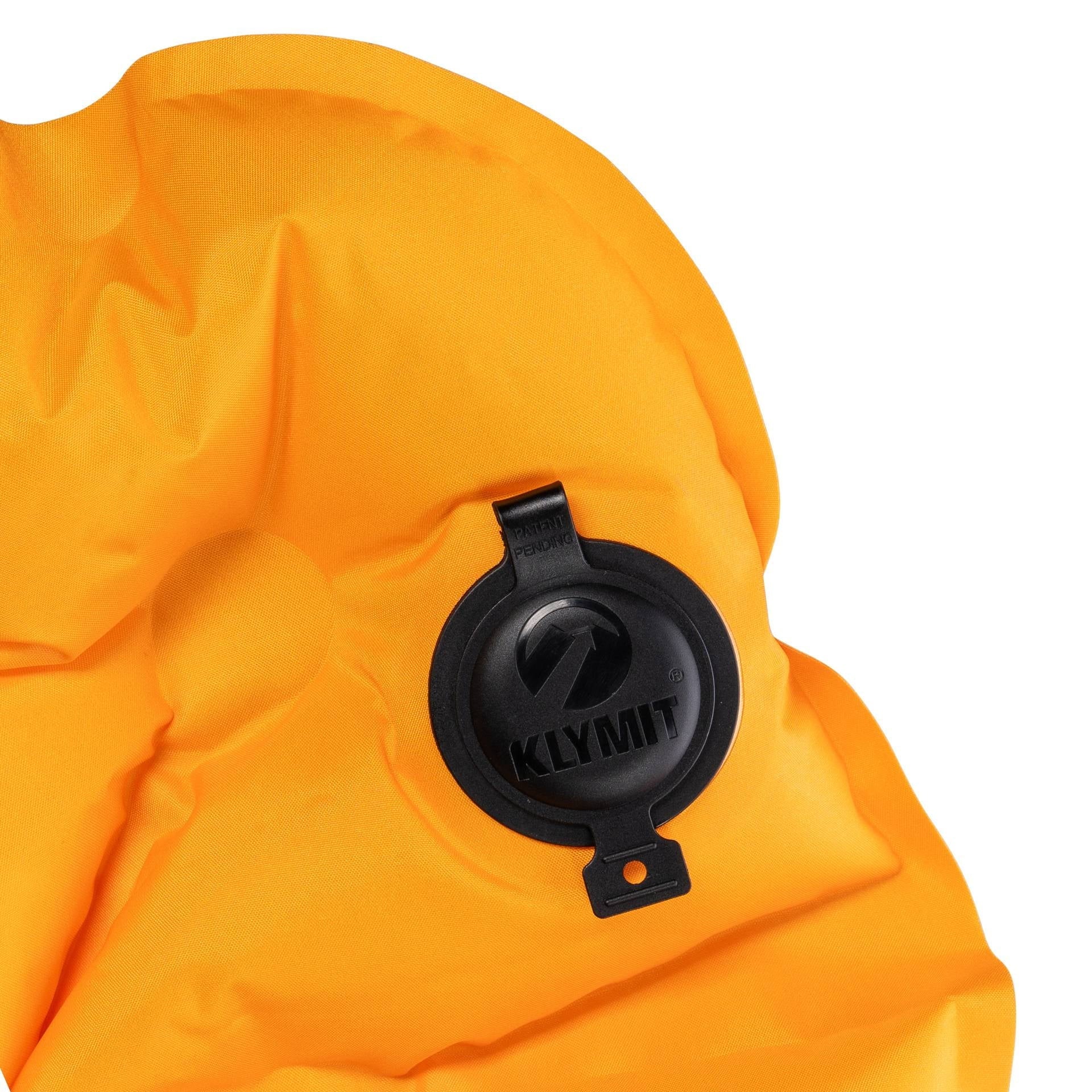 Insulated Static V2 Sleeping Pad, Lightweight 4-Season Camping Air Mattress for Warmth & Comfort, Saffron