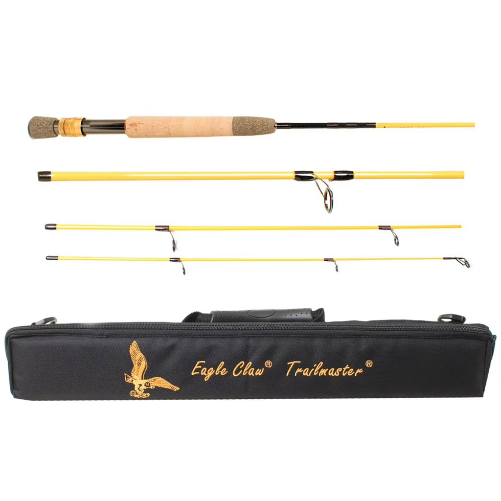 7'6" Trailmaster Travel Spin/Fly Fishing Rod