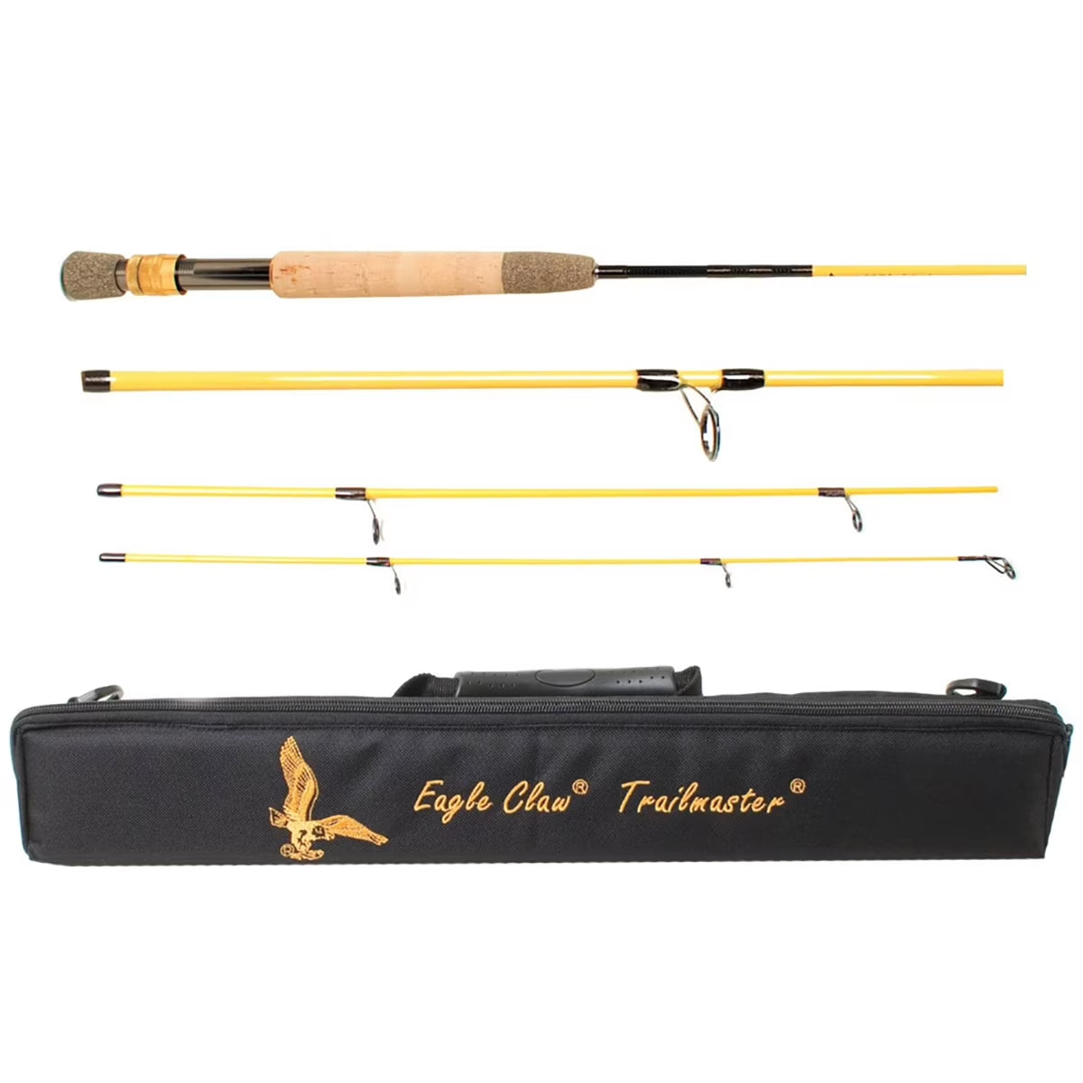 7'6" Trailmaster Travel Spin/Fly Fishing Rod