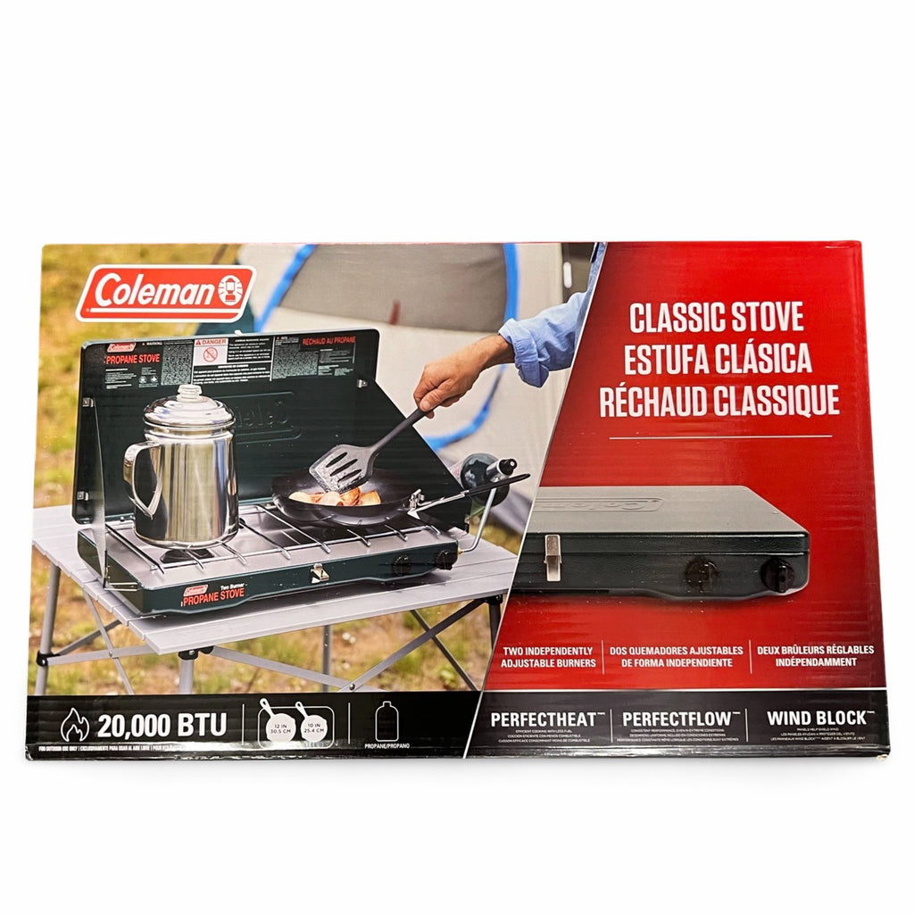 Matchlight 10,000 BTU 2-Burner Propane Stove in Black by Brand