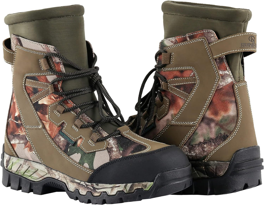 Men's Waterproof Camo Lightweight Hunting Boots