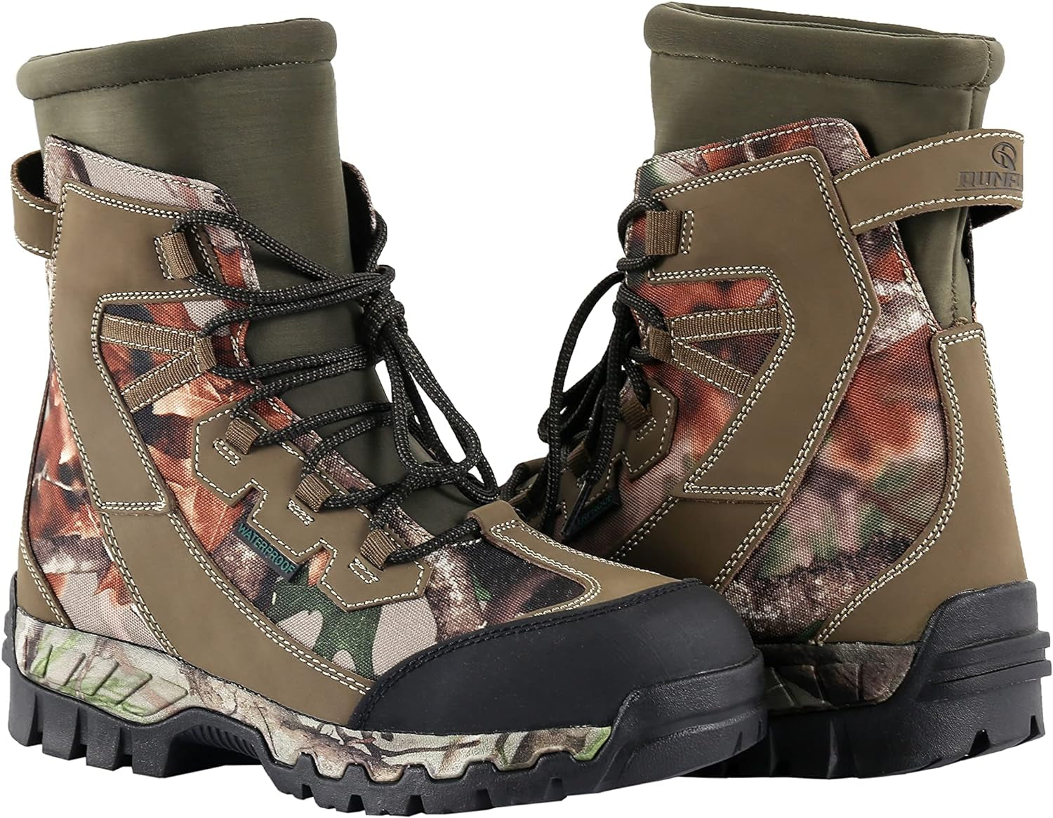 Men's Waterproof Camo Lightweight Hunting Boots