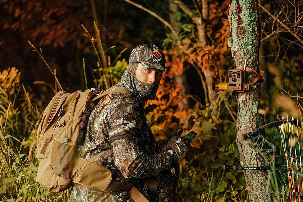 Forefront Camo Hunting Pants - Midweight Water Repellent Pants with Carbon Alloy Odor Reducing Technology