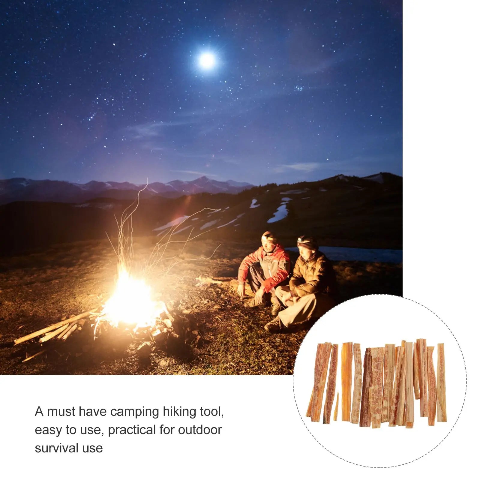 Outdoor Quick Fire Kit Firestarter Sticks - Camping Survival Fire Starter