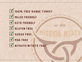 Mission Meats Free Range Turkey Sticks, Sugar Free Keto (24-pack)
