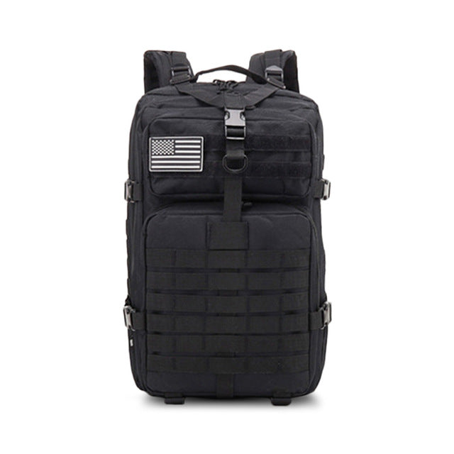 45L Military Tactical Backpack – Large Waterproof Outdoor Rucksack for Survival, Hiking & Camping