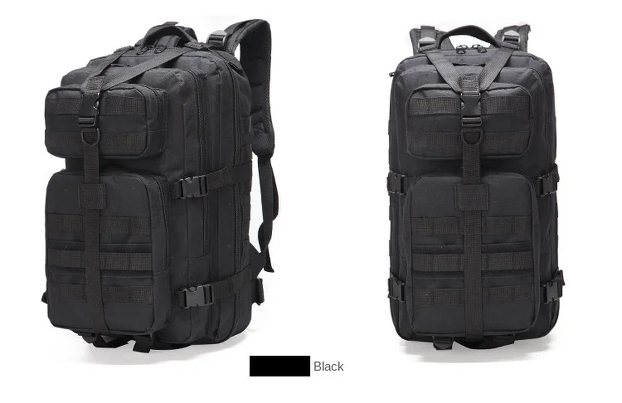 35L Bug Out Bag Backpack with Ultimate Survival and Medical Kit - Black