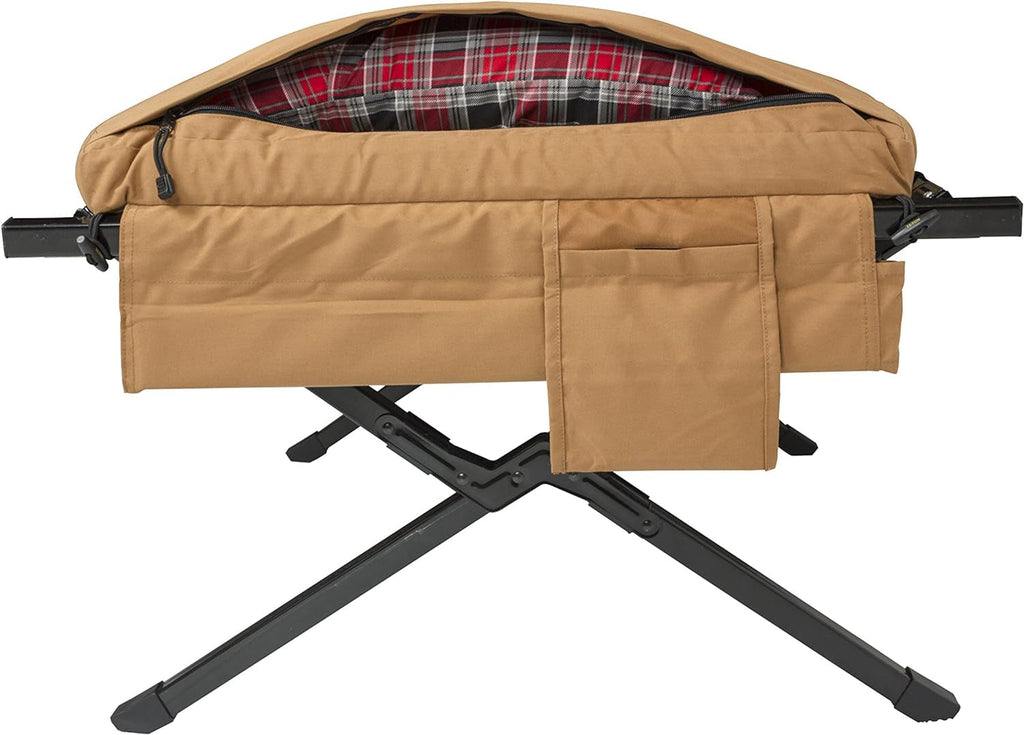 Canvas Camp Pad - Durable Sleeping Pad for Car Camping in Brown