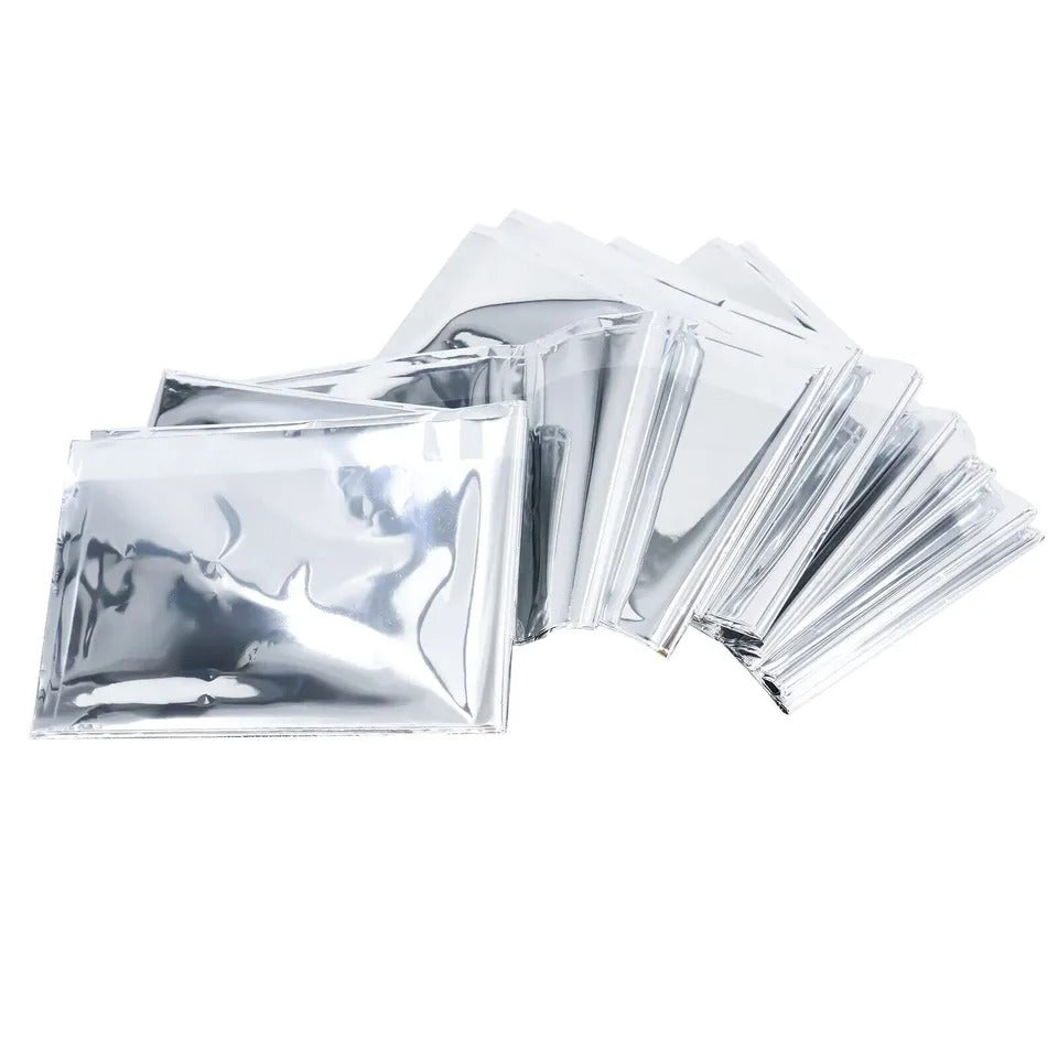 Mylar Emergency Blanket -  Survival Thermal Space Blanket Waterproof & Windproof