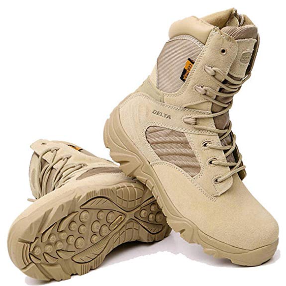 Mens Tactical Boots Light Duty Military Boots