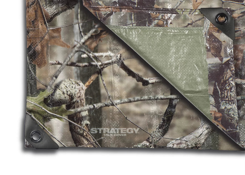 Durable Weather-Resistant All-Purpose Camouflage Tarp 8' x 6'
