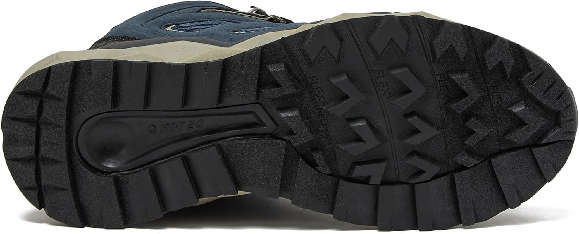 HI-TEC Valley Geo Mid Waterproof Hiking Boots for Men, Lightweight Breathable Outdoor Trekking and Trail Sneakers
