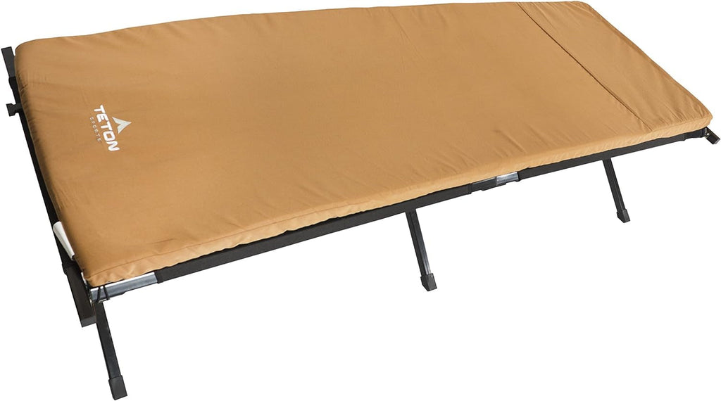 Canvas Camp Pad - Durable Sleeping Pad for Car Camping in Brown