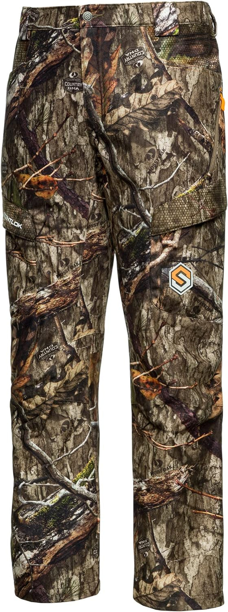 Forefront Camo Hunting Pants - Midweight Water Repellent Pants with Carbon Alloy Odor Reducing Technology