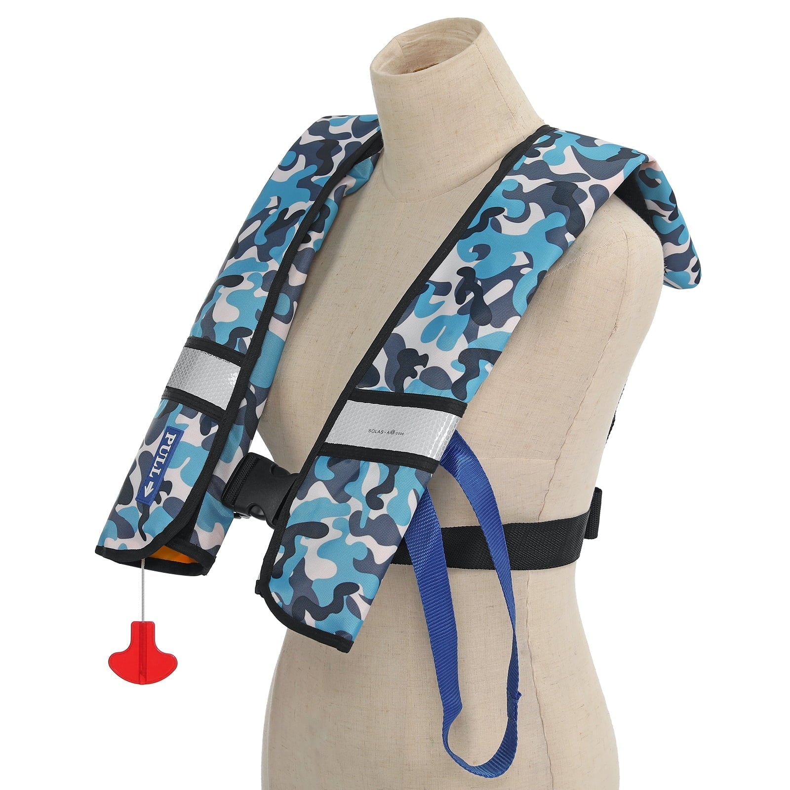 GOTGELIF Automatic Inflatable Life Jacket with Reflectors — Adult