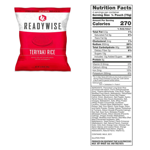 84-Serving Gluten-Free Emergency Food Supply Bucket