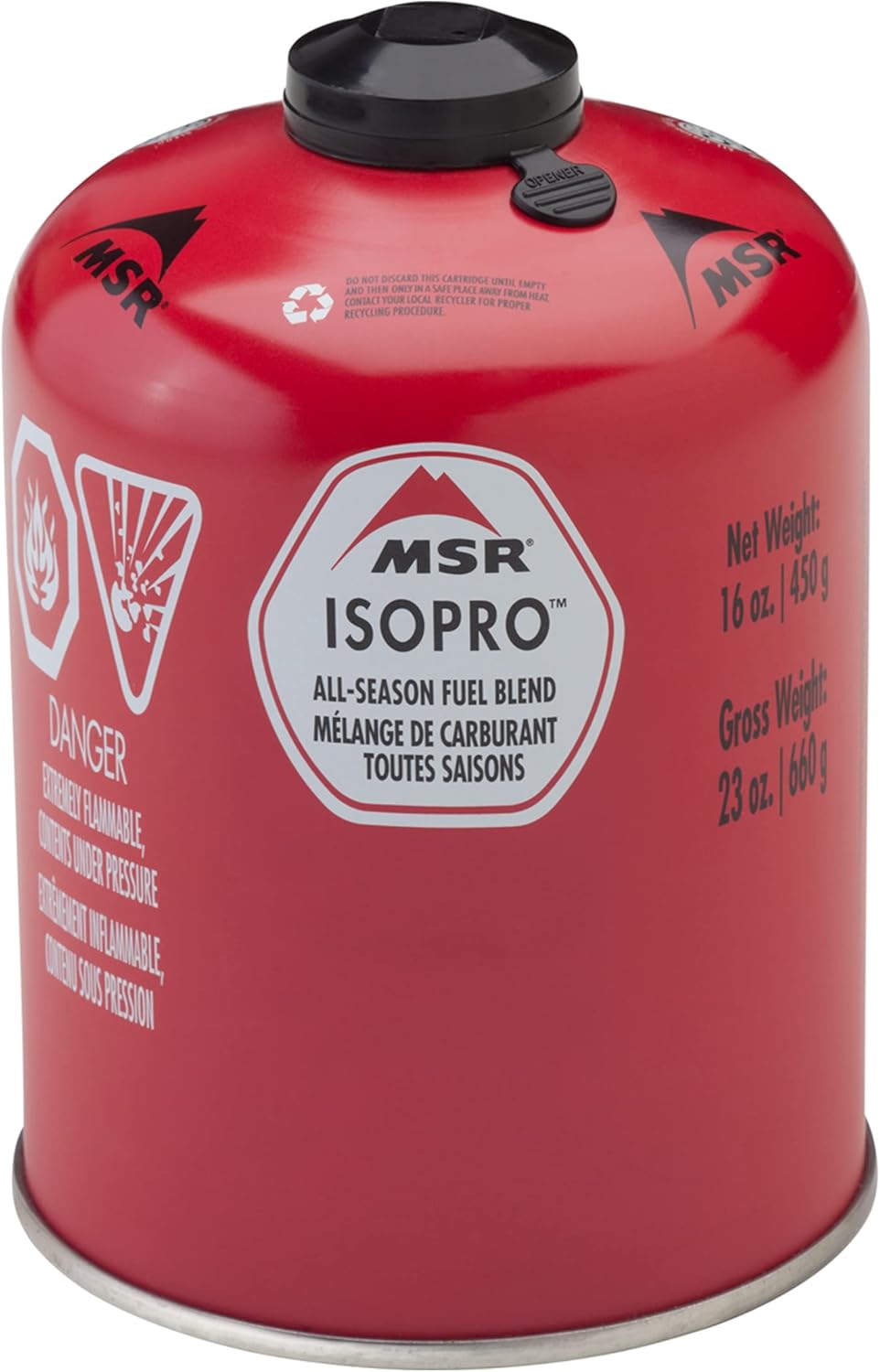 MSR IsoPro Isobutane Fuel Canister - 8 oz / 227 g