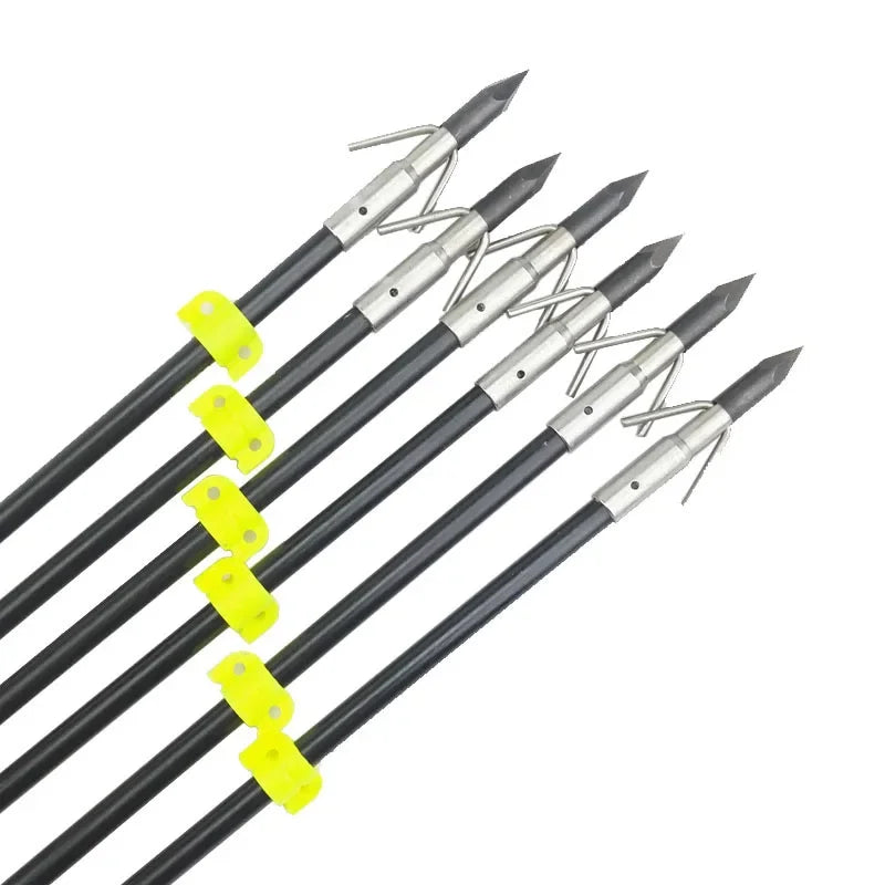 Fiberglass Compound Bow Hunting Arrow for Archery and Slingshot Hunting
