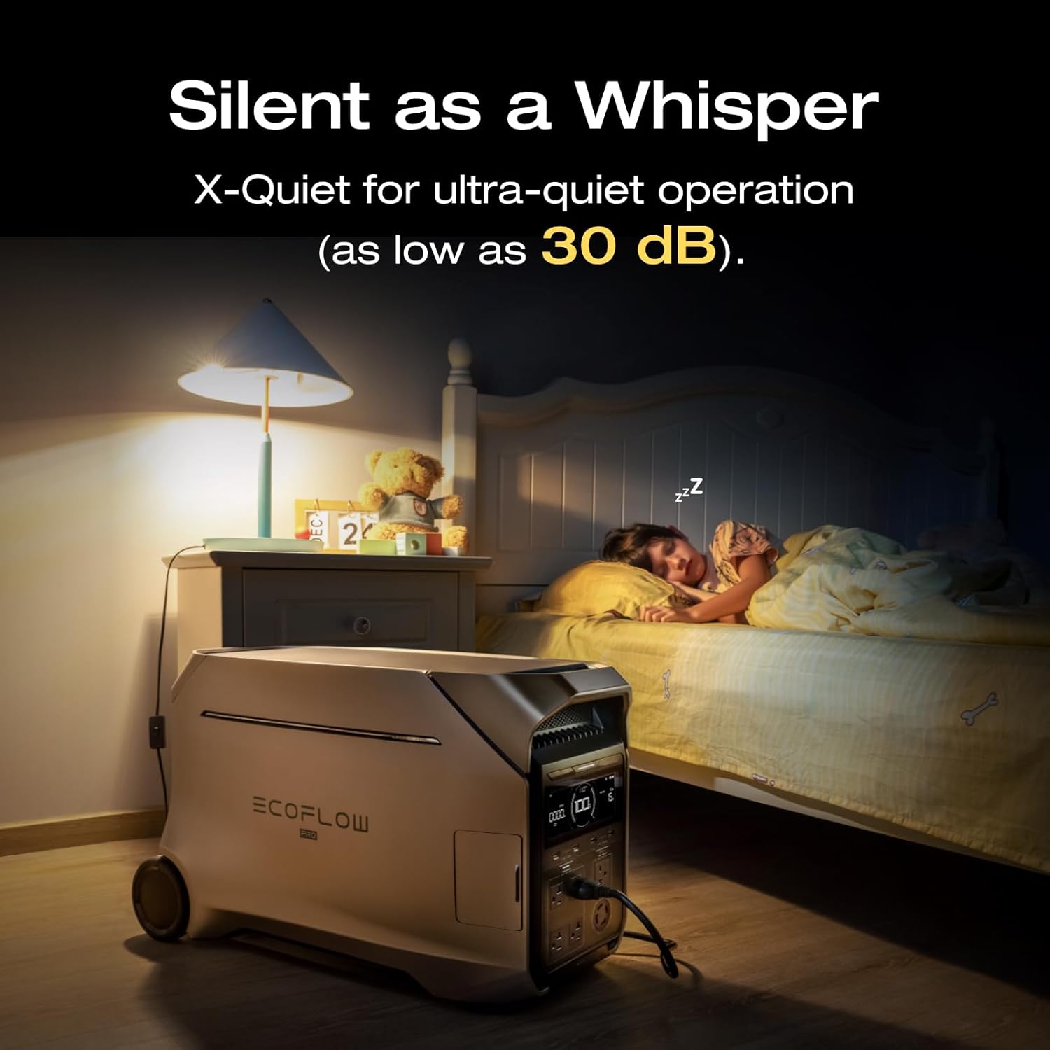 4096Wh DELTA Pro 3,4000-Watt Output, LFP Power Station, Home Backup, Camping, Push-Button Start Battery Generator