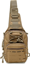Concealed Carry Shoulder Bag for Range, Travel, Hiking, and Outdoor Sports