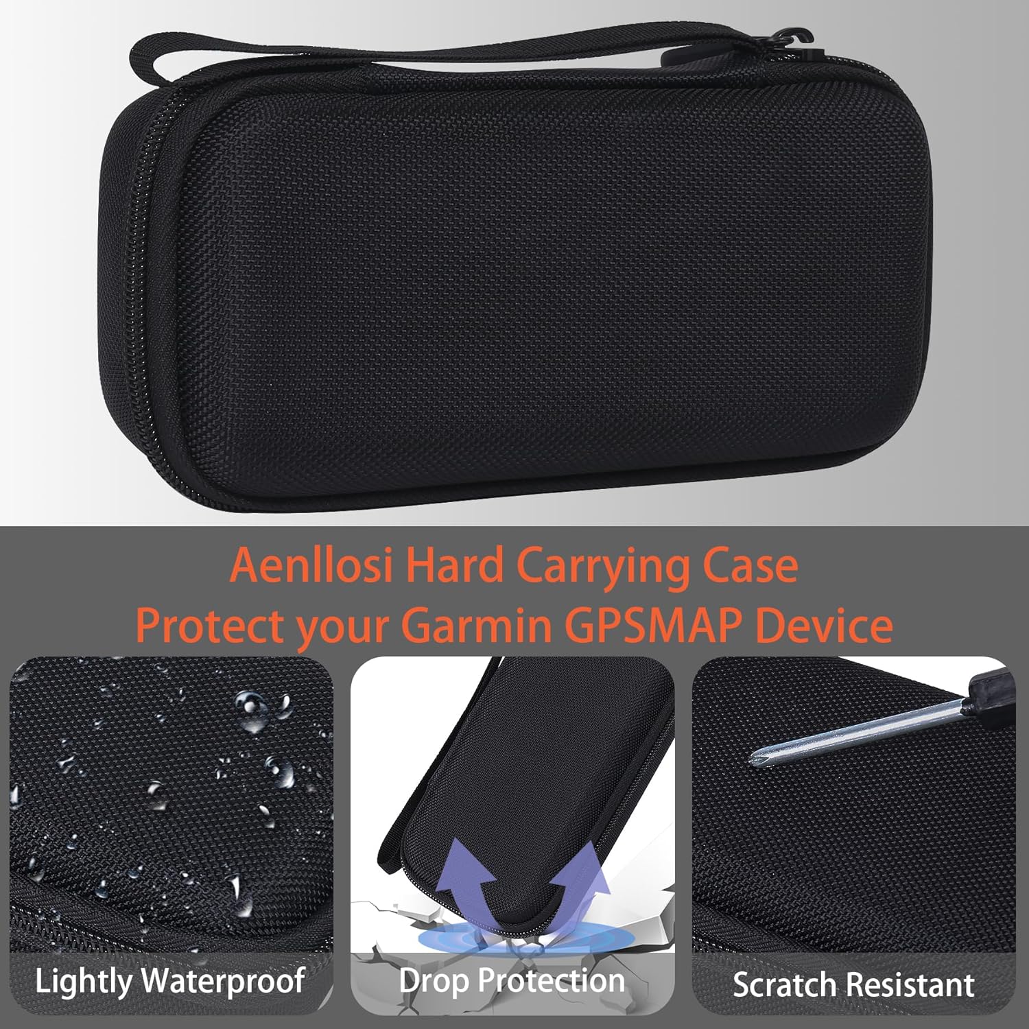 Hard Storage Case Replacement for Garmin GPSMAP H1I plus / H1 / 67 / 67I / 66I / 79Sc / 65 / 86Sci /65S by Aenllosi
