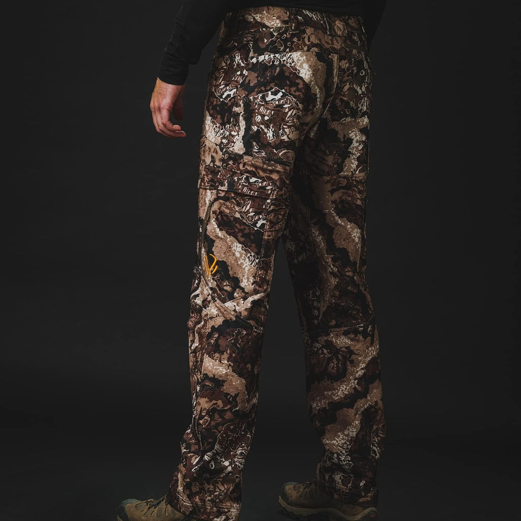 Men's Field Pant - Water Resistant Hunting Pants with 4-Way Stretch Movement