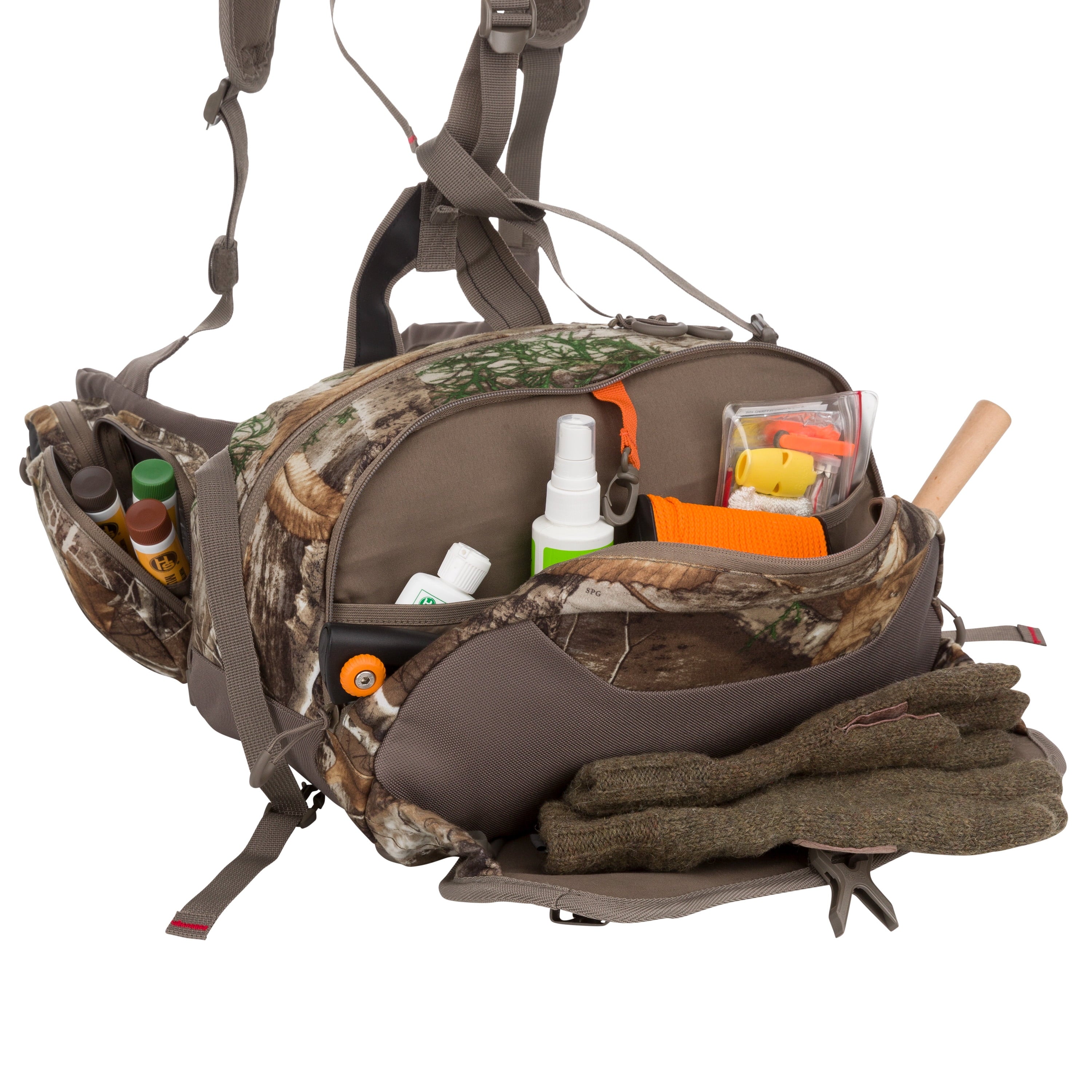 Big Horn 15.2 Liter Harness Hunting Backpack in Realtree Edge - Unisex