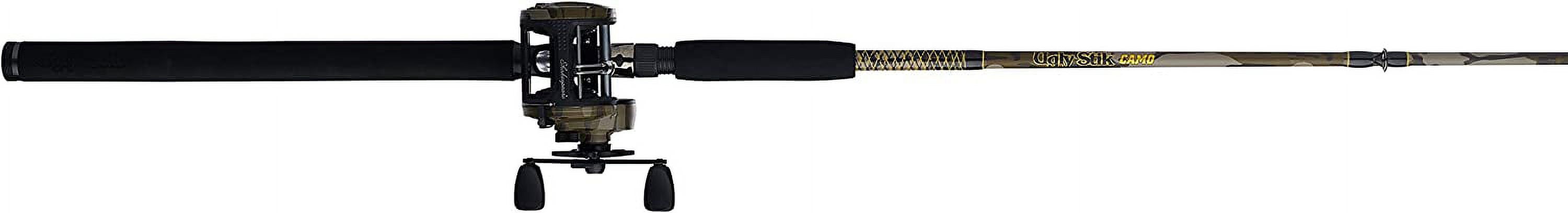7-Foot Camouflage Conventional Fishing Rod and Reel Casting Combo