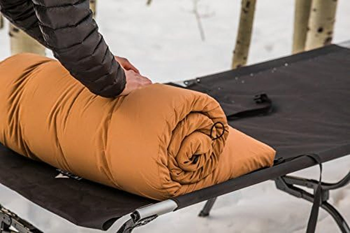 Canvas Camp Pad - Durable Sleeping Pad for Car Camping in Brown