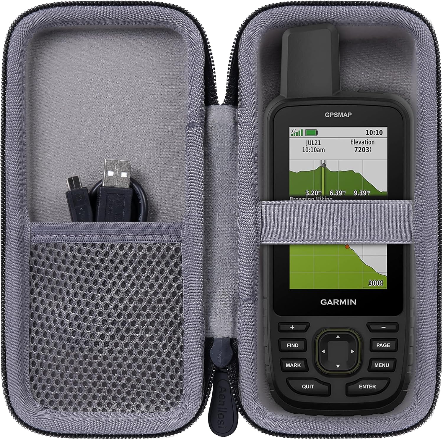 Hard Storage Case Replacement for Garmin GPSMAP H1I plus / H1 / 67 / 67I / 66I / 79Sc / 65 / 86Sci /65S by Aenllosi