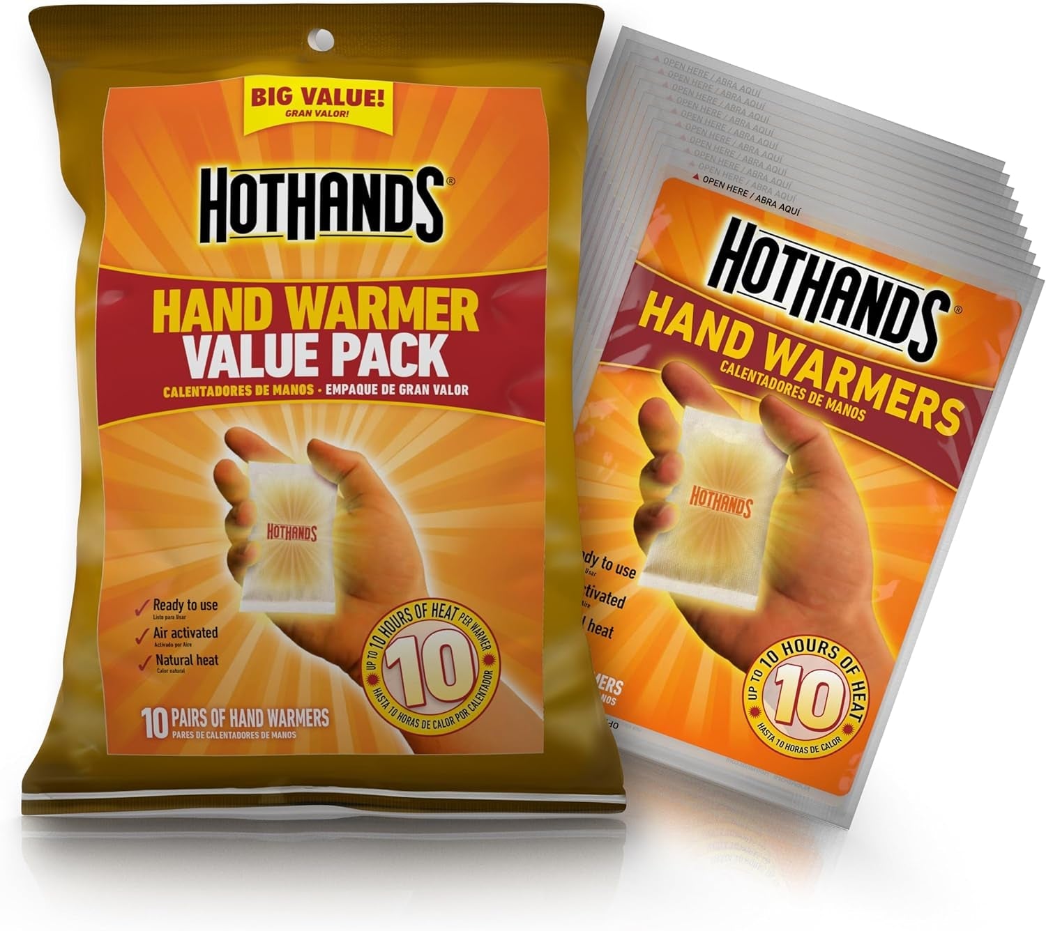 Hothands Hand Warmer Value Pack,