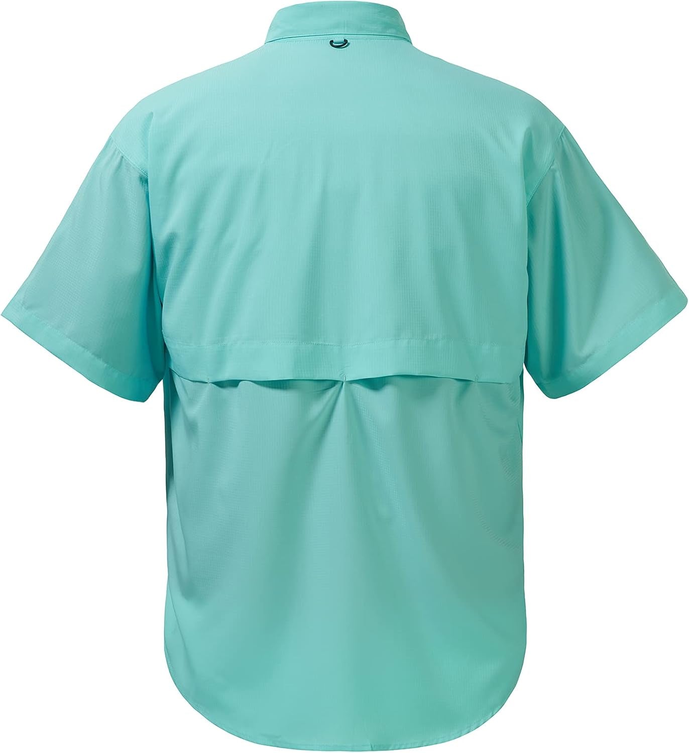 Men's UPF 50 Fishing Dress Shirt with Button Down Woven Short Sleeve - Outdoor Wear