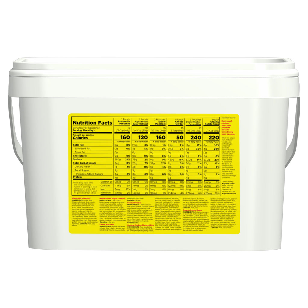 48-Hour 4-Person Emergency Food Supply, 95 Oz - Pack of 2