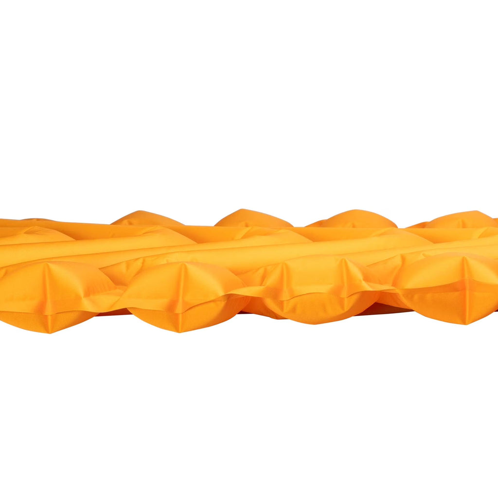 Insulated Static V2 Sleeping Pad, Lightweight 4-Season Camping Air Mattress for Warmth & Comfort, Saffron