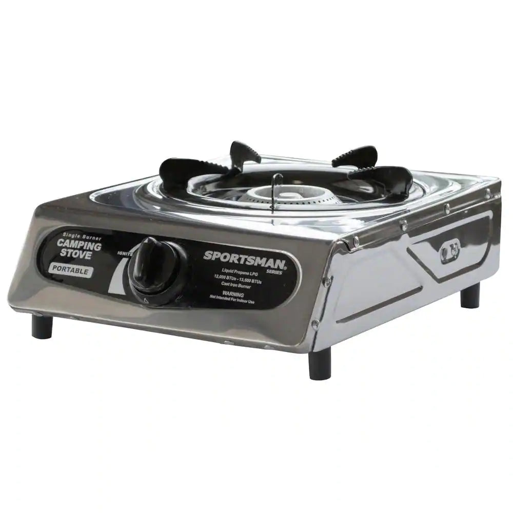 Adjustable Single Burner Camping Stove