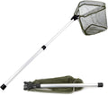 Children's Aluminum Collapsible Telescopic Fishing Net with Nylon Mesh - Ideal for Lakes and Outdoor Play