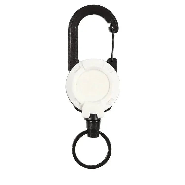 Heavy Duty Retractable Keychain - Key Holder with a Retractable Kevlar Cord